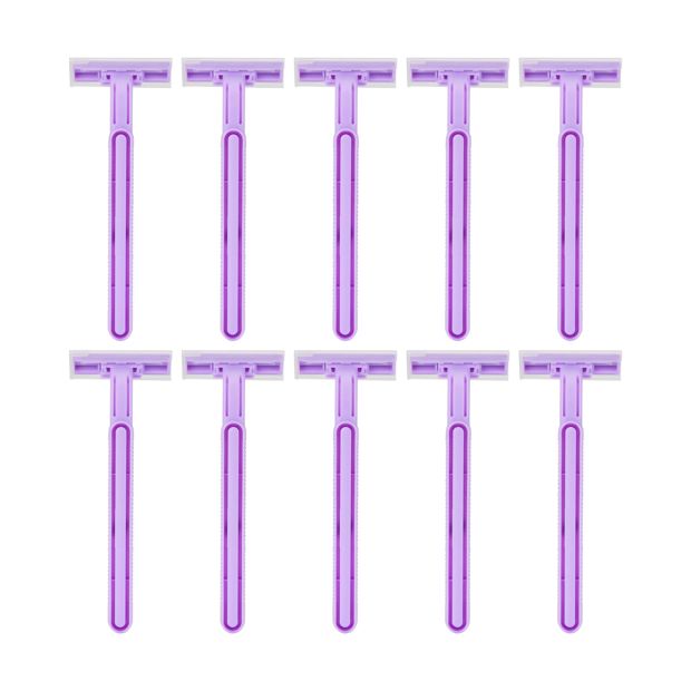 10 Pack Smooth Disposable Razors - OXX Bodycare