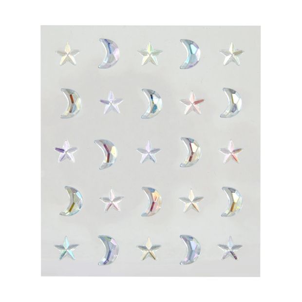 Bling Stickers, Star and Moon - Anko