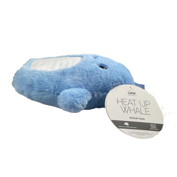 Heat Up Wheat Bag, Whale - OXX Essentials
