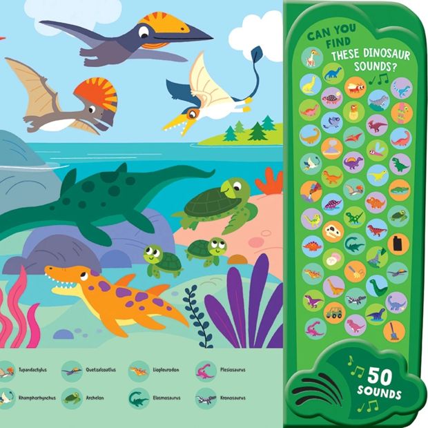 Look and Find: Dinosaurs by Samantha Meredith - Sound Book