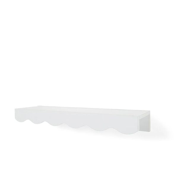 Wave Shelf, White - Anko