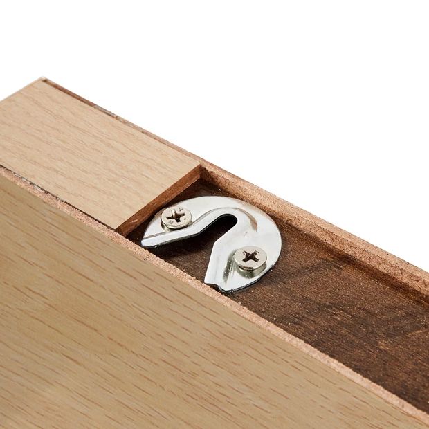 5 Pack Floating Shelves, Oak Look - Anko