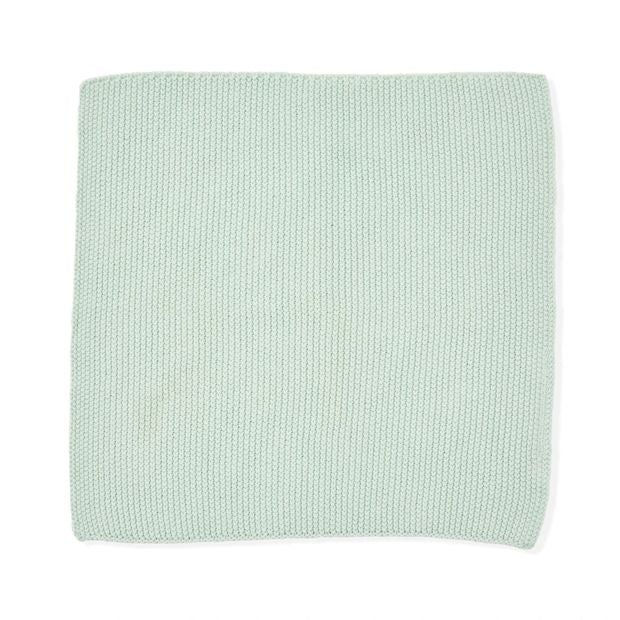 Pack of 3 Knitted Dish Cloths, Green - Anko
