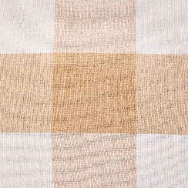Check Tablecloth, Biscuit - Anko