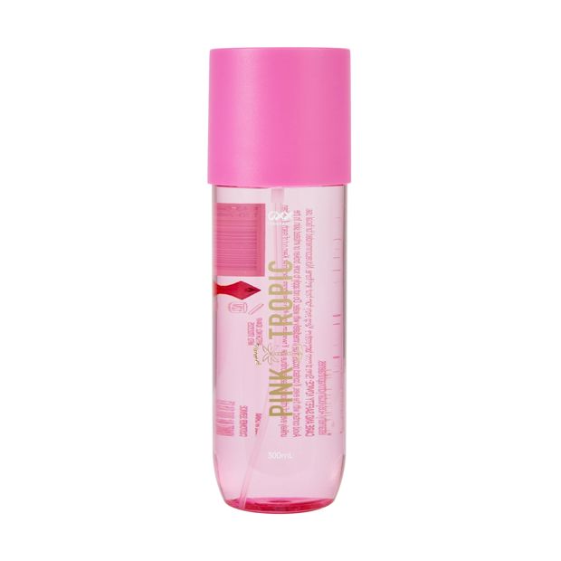 Pink Tropic Summer Solstice Body Mist 300ml, Tropical Flower, Jasmine and Musk - OXX Bodycare