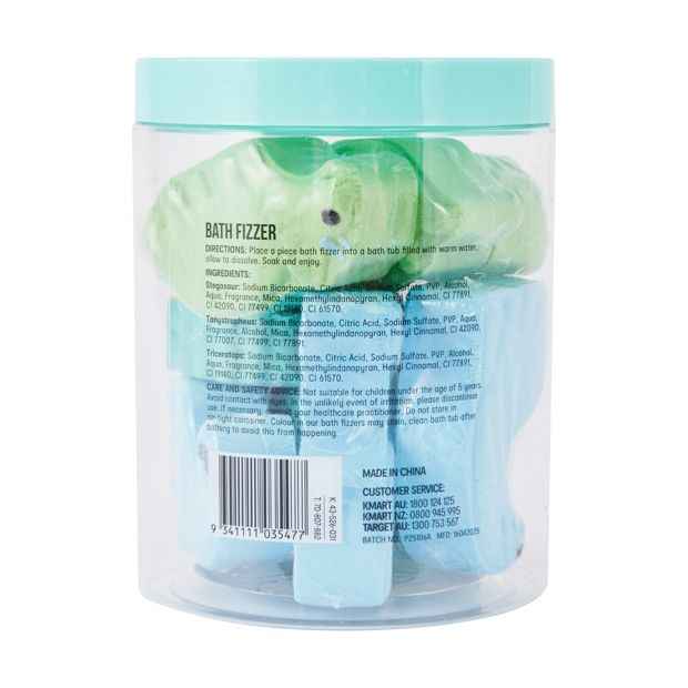 9 Pack Multi Bath Fizzer Berry Scented - OXX Bodycare