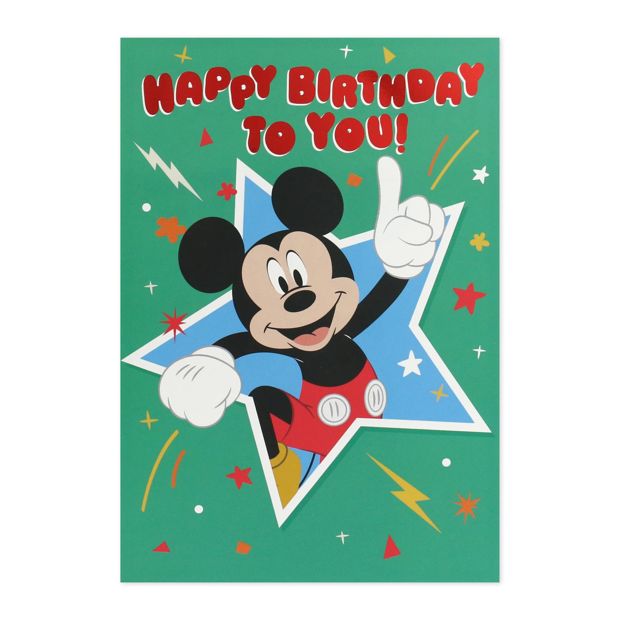 Hallmark Interactive Sound Birthday Card - Mickey Mouse
