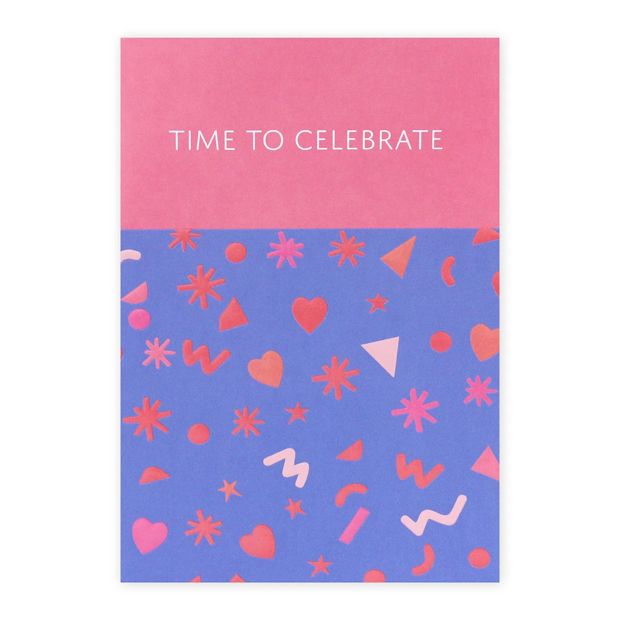 Connections from Hallmark Birthday Card - Time to Celebrate