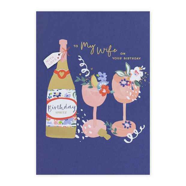 Birthday Card for Wife - Special Occasion Greeting Card