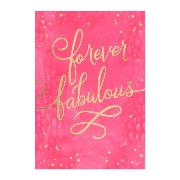 Connections from Hallmark Birthday Card - Forever Fabulous