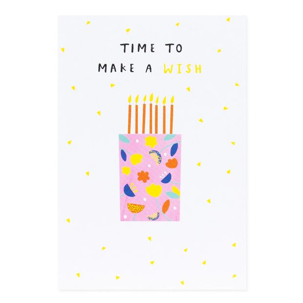 Connections from Hallmark Birthday Card - Shapes Cake