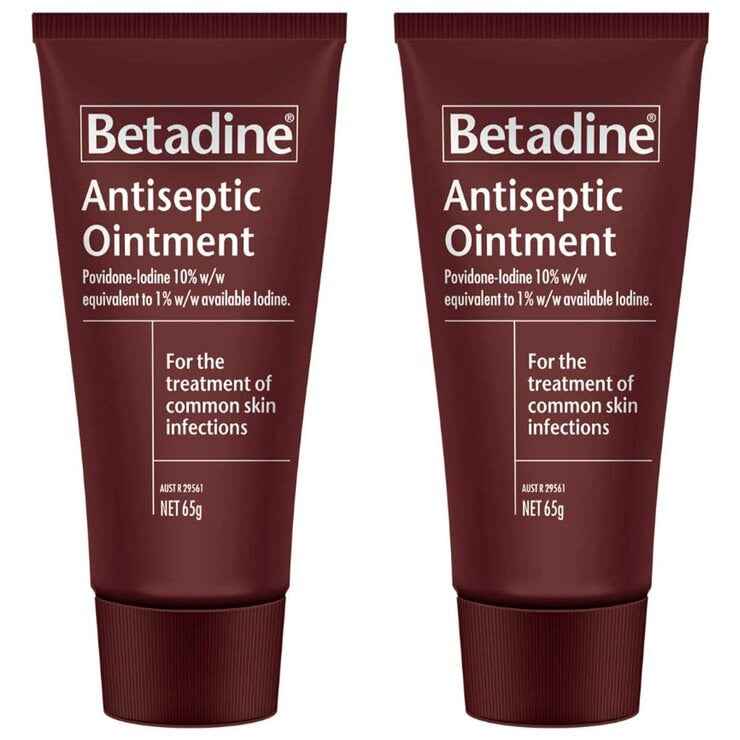 Betadine Antiseptic Ointment 2 x 65g