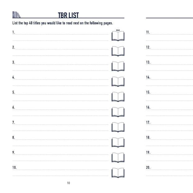 Book Lover's Journal - Book