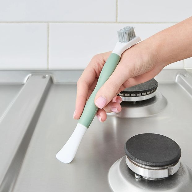 Grout and Detail Brush Set - 3 Piece Cleaning Kit