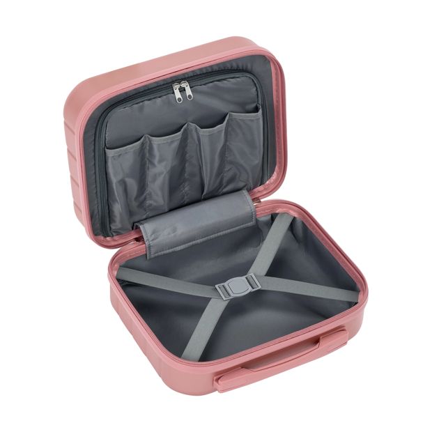 2 Piece Luggage Set, Rose Gold - Anko