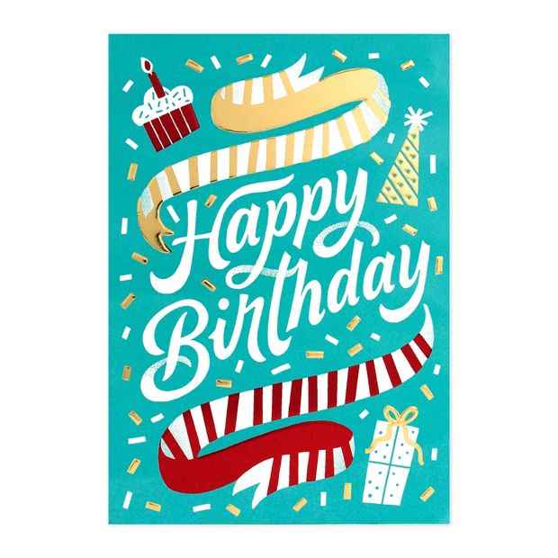 Connections from Hallmark Birthday Card - Happy Birthday