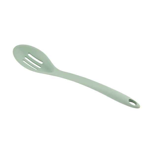 Set of 5 Silicone Utensils, Sage - Anko
