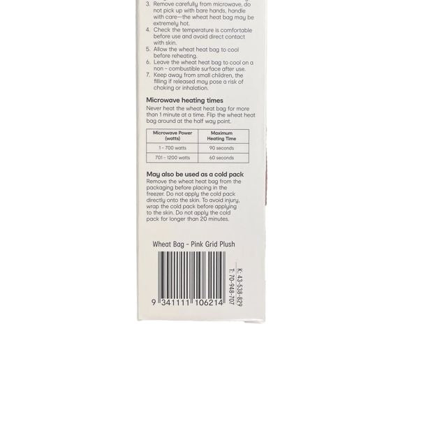 Classic Style Therapy Heat Pack, Pink - OXX Essentials