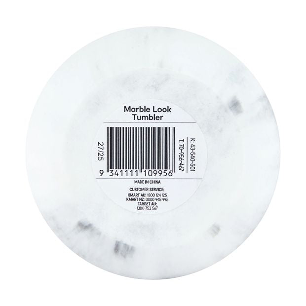 Marble Look Tumbler - Anko