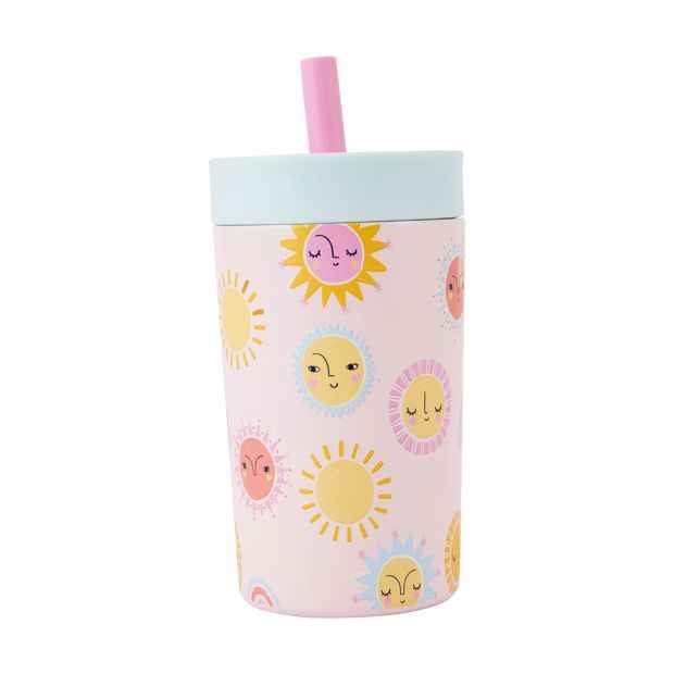 400ml Sun Double Wall Sipper Tumbler - Anko