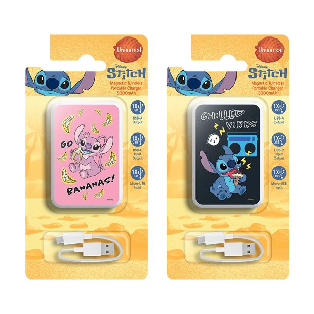 Disney Stitch Wireless Charger - Assorted