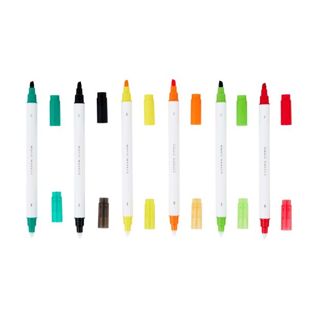 12 Pack Magic Colour Changing Markers