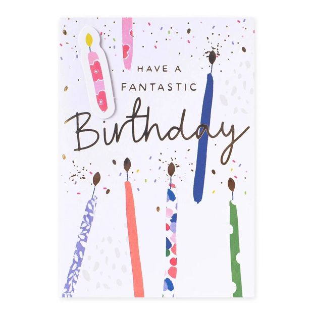 Connections from Hallmark Birthday Card - Candles