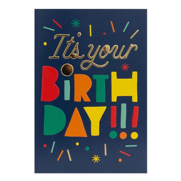 Connections from Hallmark Birthday Card - It's Your Birthday