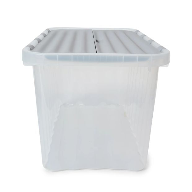 40L Tub with Hinged Lid - Anko
