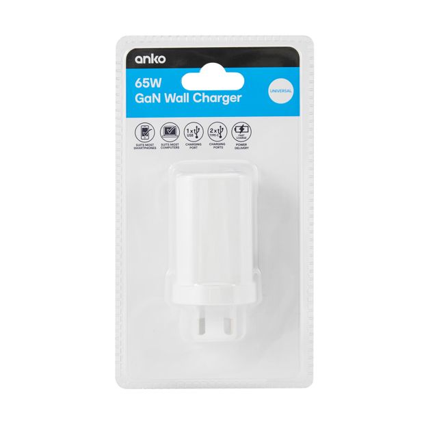 65W Wall Charger - Anko
