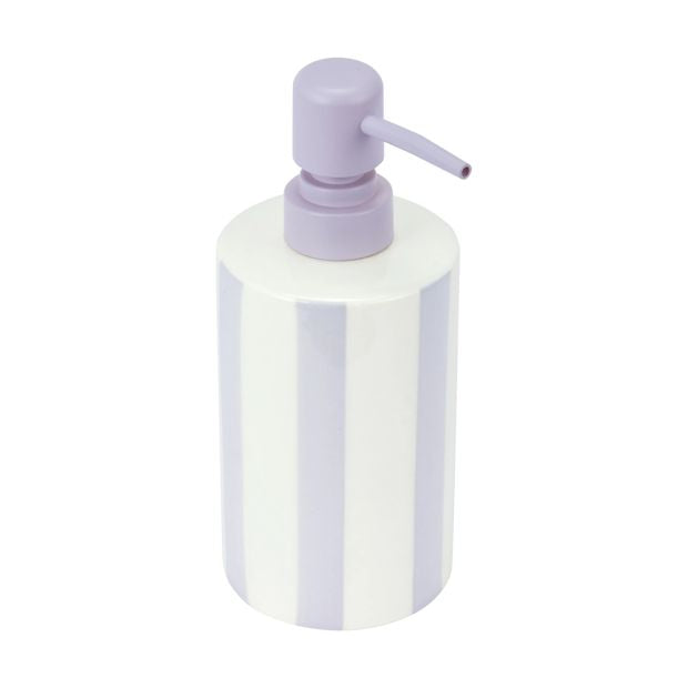Stripe Soap Dispenser, Lilac - Anko