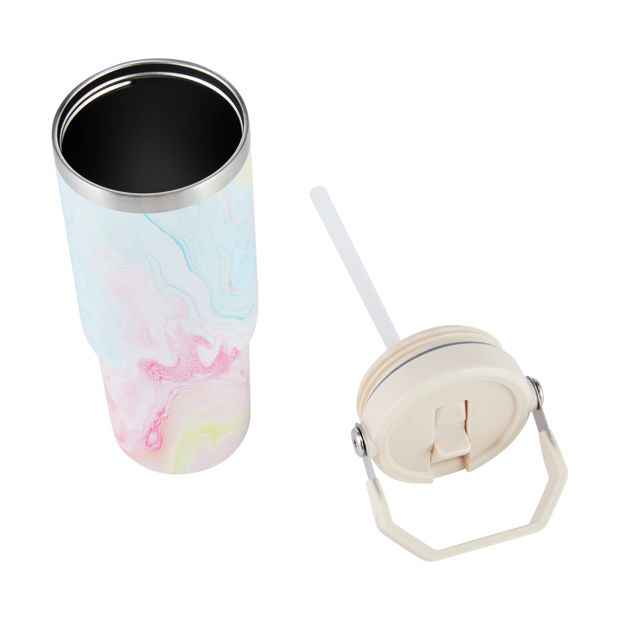 840ml Rainbow Tumbler with Top Handle - Anko
