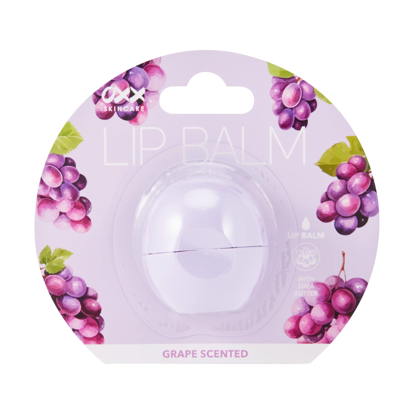 OXX Skincare Lip Balm - Grape Scented and Shea Butter