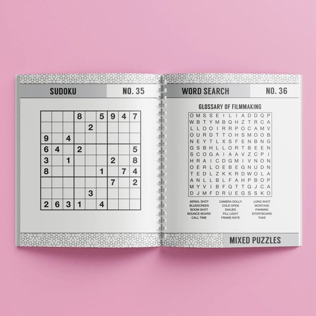 250 Puzzles: Mixed Puzzles - Book