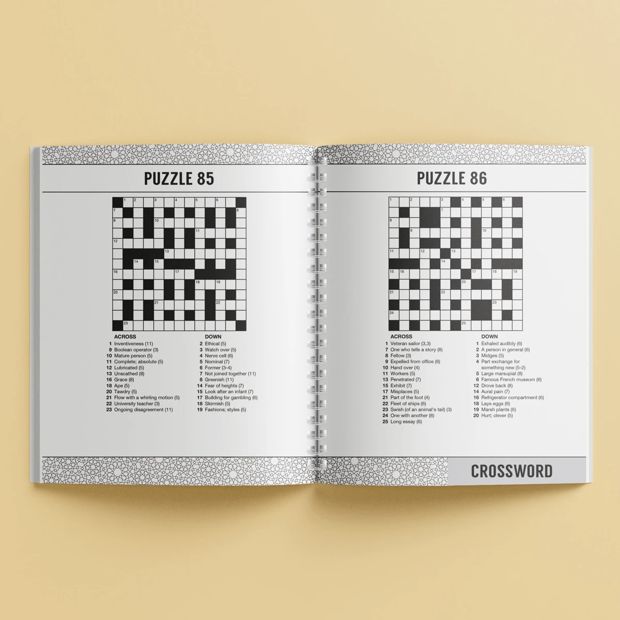 250 Puzzles: Crossword - Book