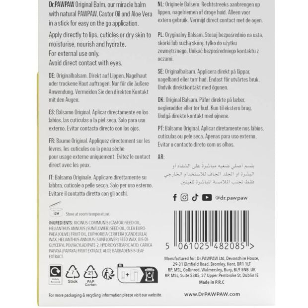 Dr. PAWPAW Original Balm Stick