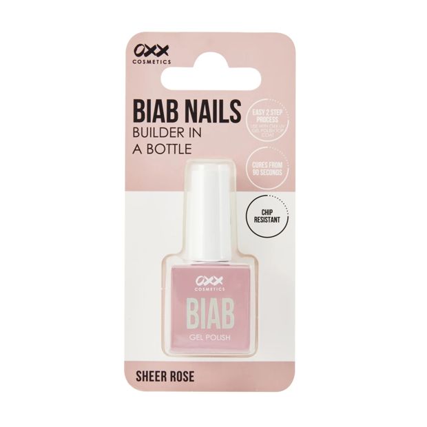 BIAB Nails Builder in a Bottle Sheer Rose - OXX Cosmetics