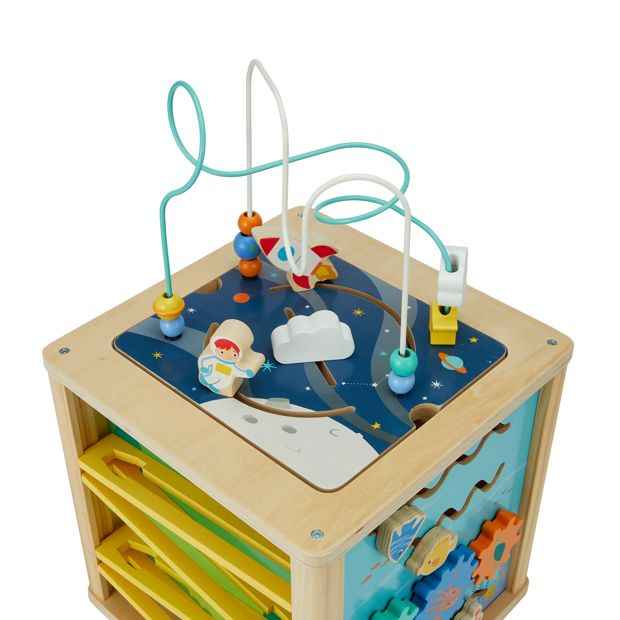 Wooden Activity Station - 13 Piece Play Set