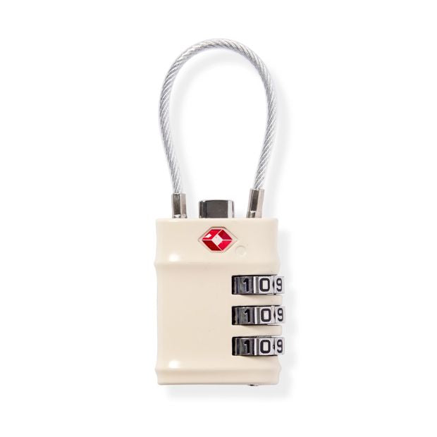 Flexible TSA Travel Lock, Assorted - Anko