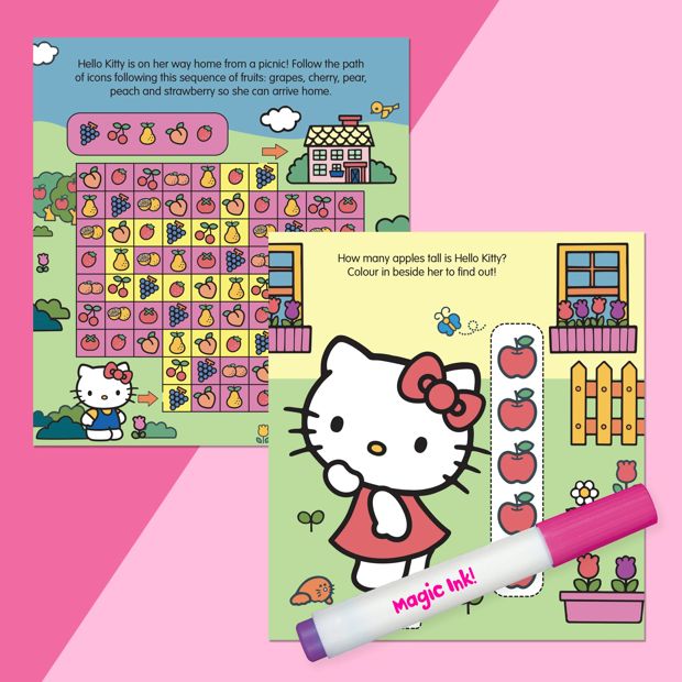 INKredibles Hello Kitty Mess Free Magic Ink Pictures! - Book