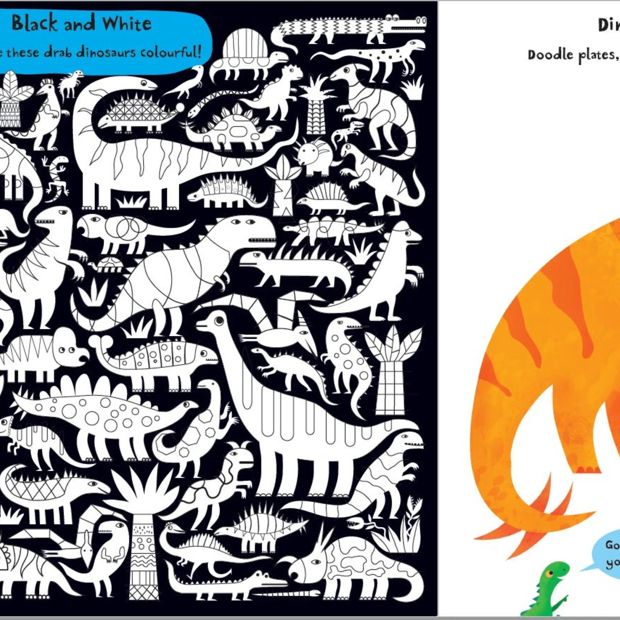 2000 Stickers: Dinosaurs - Book