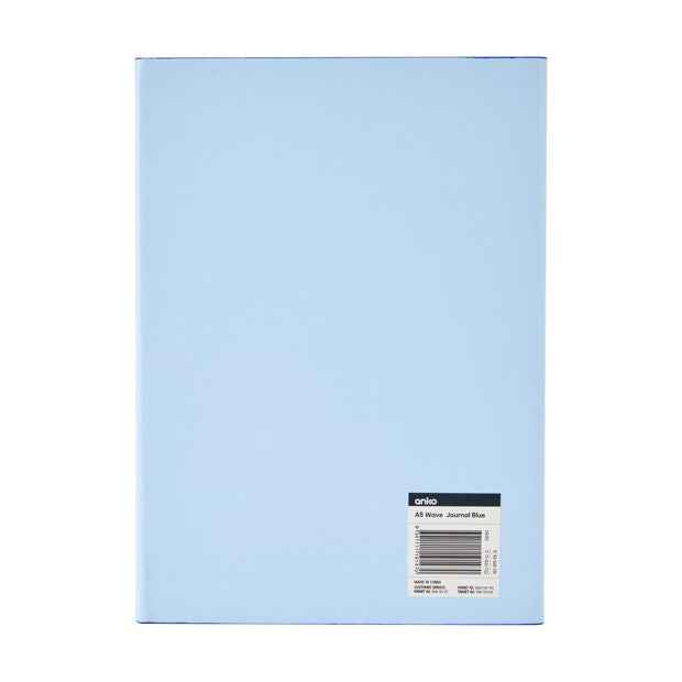 A5 Wave Journal Blue - Anko