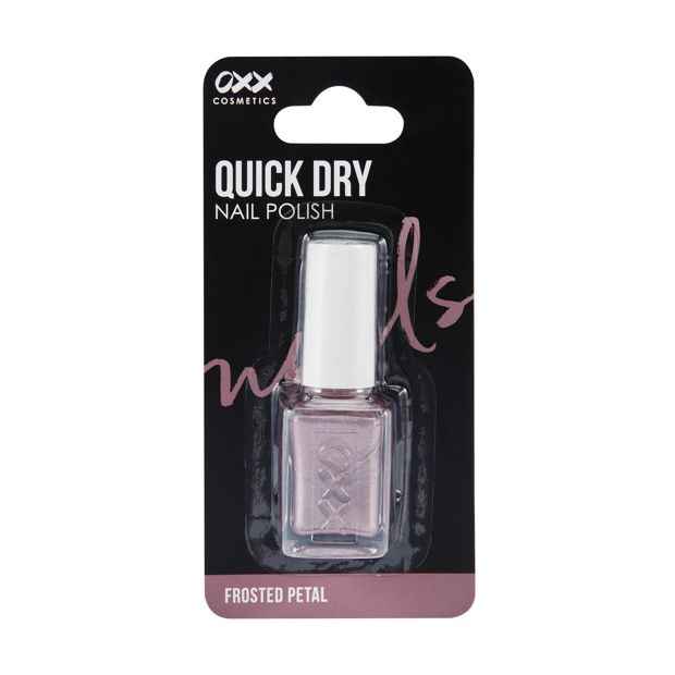 Quick Dry Nail Polish Frosted Petal - OXX Cosmetics