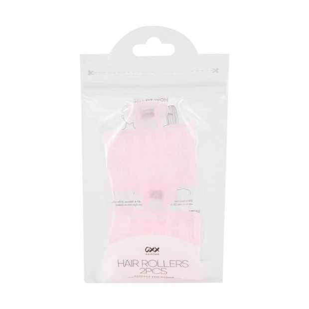 2 Piece Hair Rollers, Pink - OXX Haircare