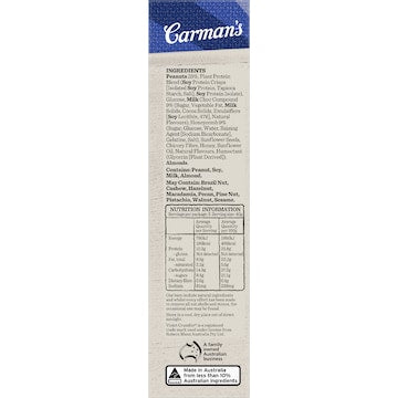 Carman's Protein Bars Violet Crumble Limited Edition 5 pack