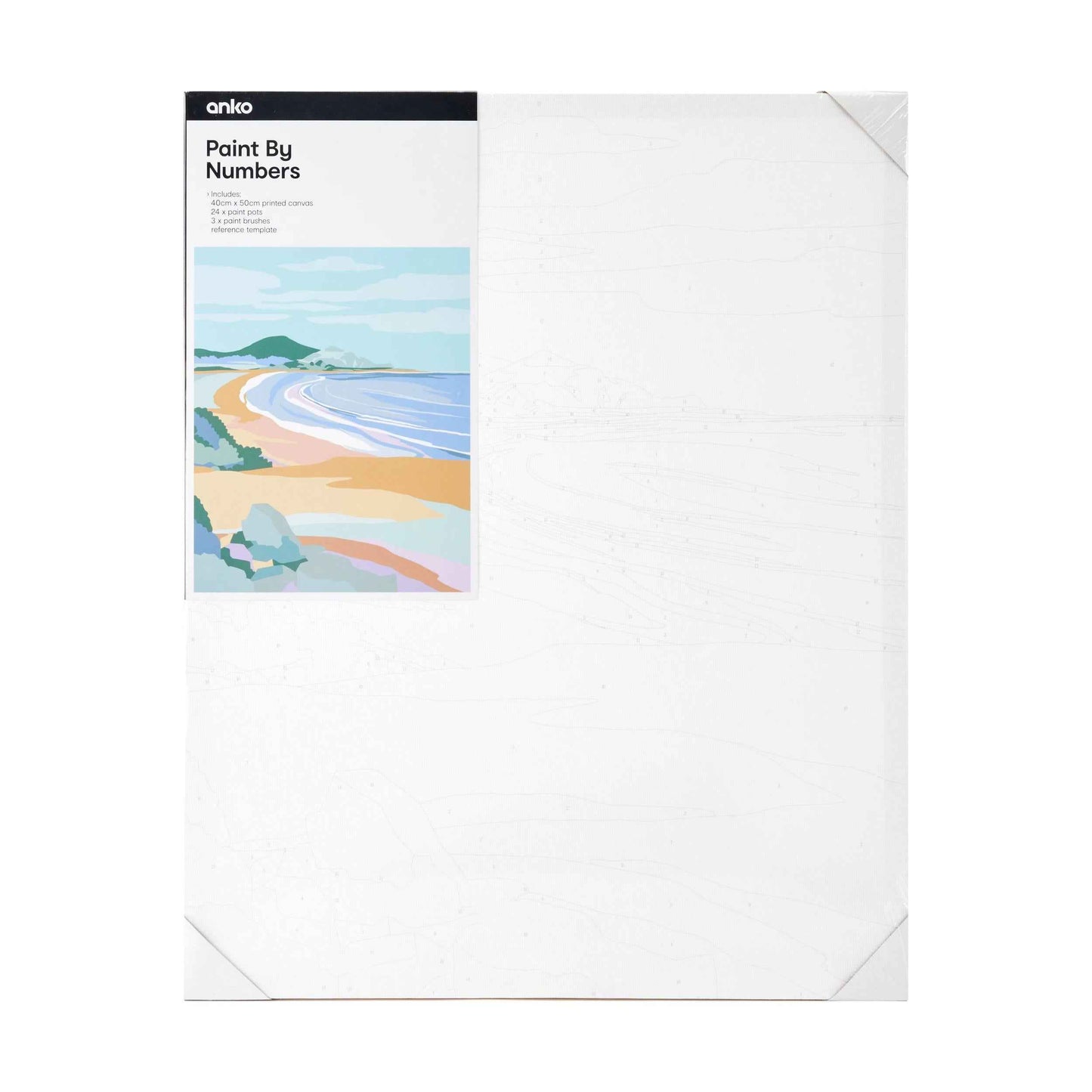 Paint by Numbers - Beachscape