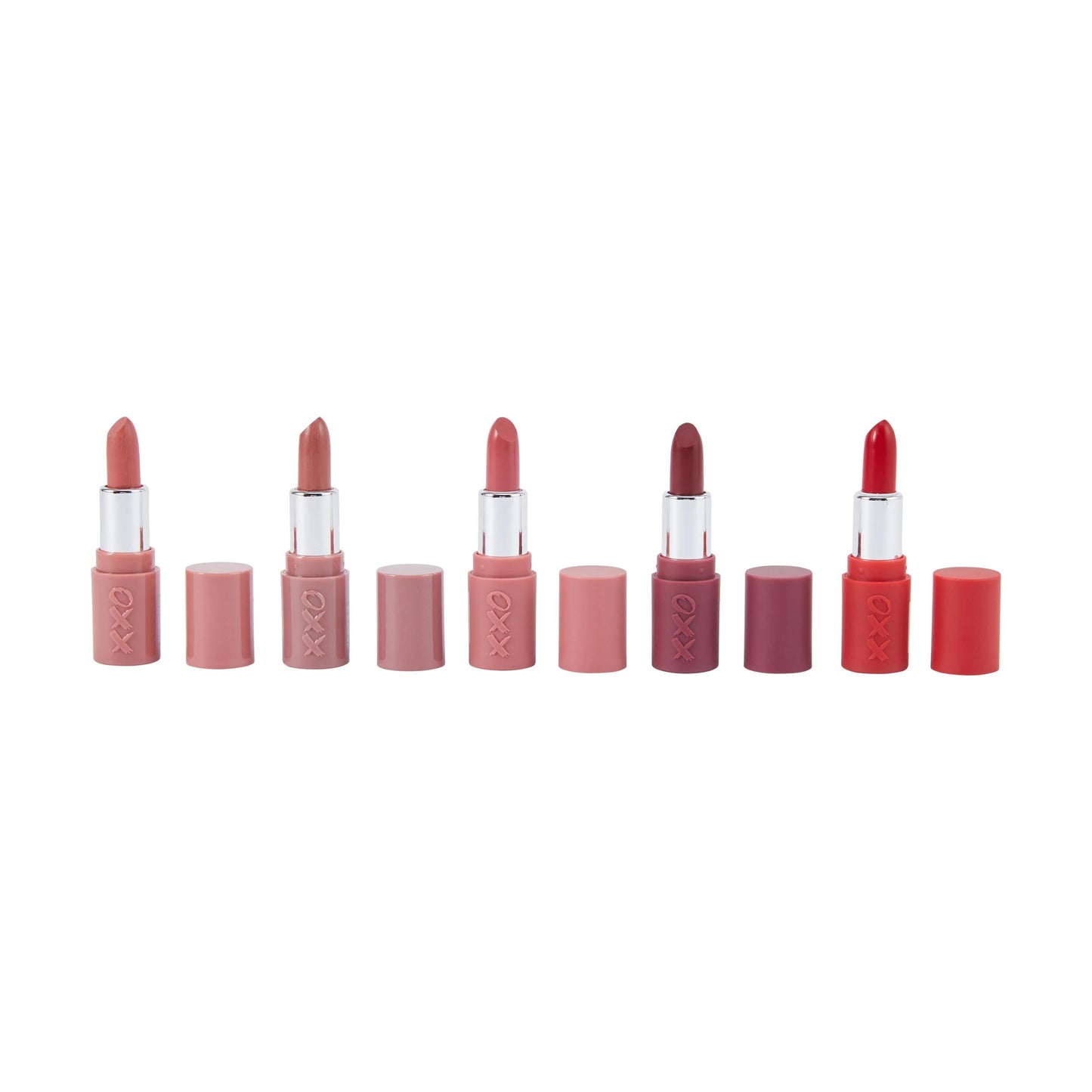OXX Cosmetics 5 Piece Mini Lipstick Set