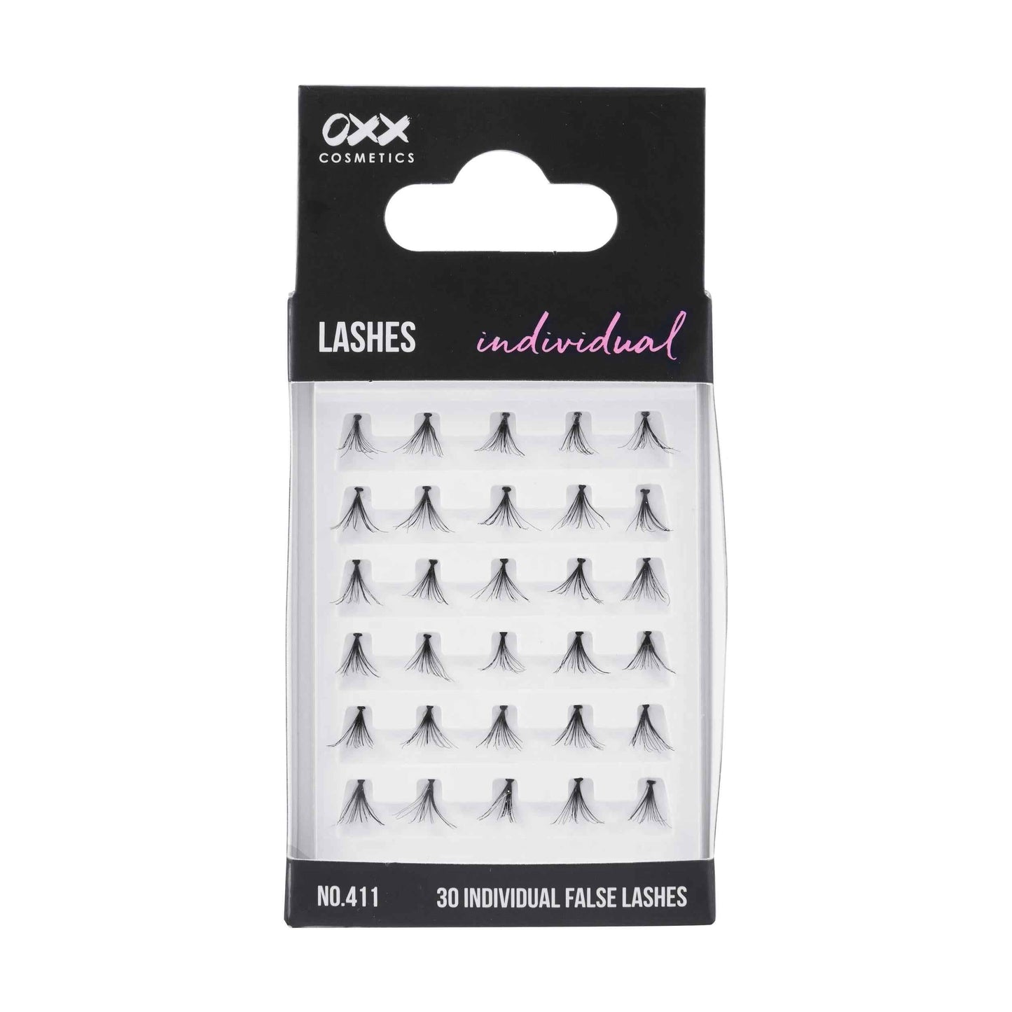 OXX Cosmetics 30 Pack Individual False Lashes - No. 411