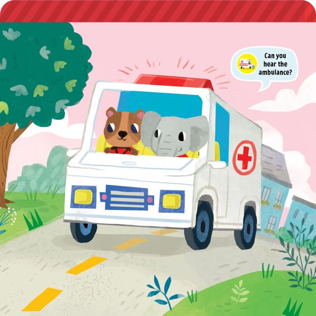 Emergency Vehicles - Sound Book