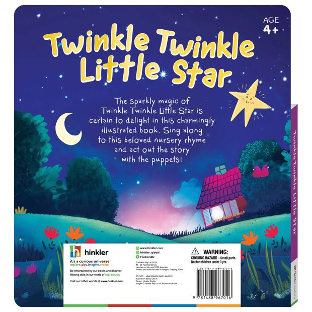 Twinkle Twinkle Little Star Finger Puppet Book